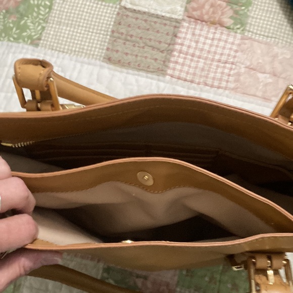 Issac Mizrahi leather tote - Picture 4 of 5